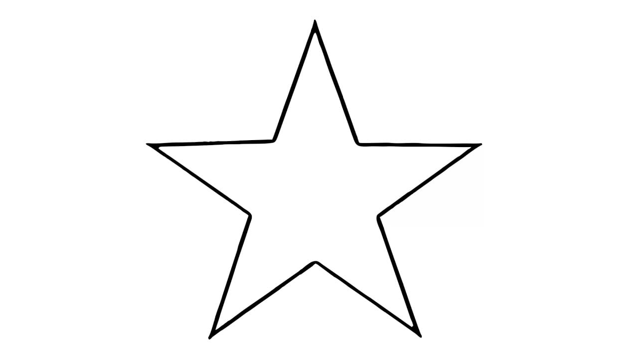 Como desenhar uma estrela usando 5 métodos simples e fáceis